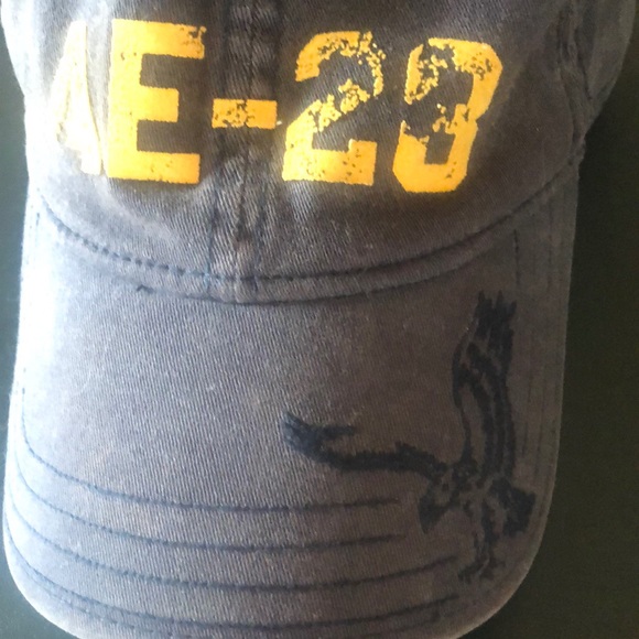 - American Eagle Outfitters AE Eagle Navy Blue Ball Cap Ha… - Picture 2 of 7